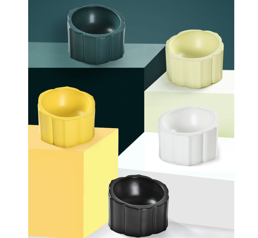 Pet ceramic cat bowl dog bowl