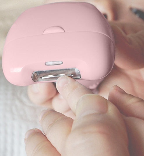 Baby children's electric nail clippers Automatic nail clippers Baby special safety anti-meat meat grinders