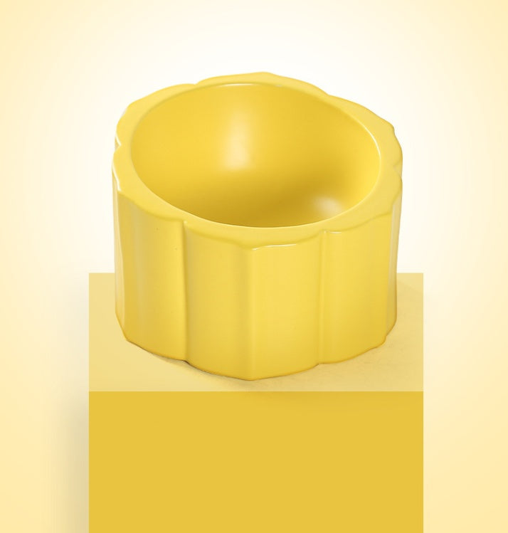 Pet ceramic cat bowl dog bowl