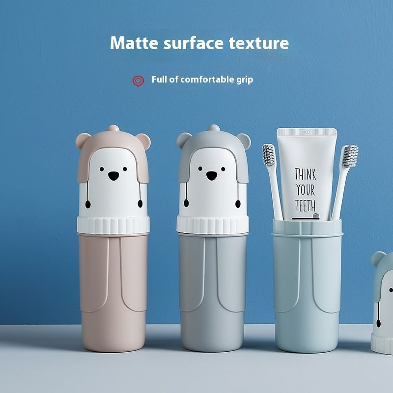 Cute Washing Cup Girls' Dormitory Tooth-cleaners Storage Box