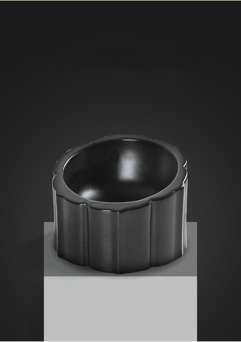 Pet ceramic cat bowl dog bowl