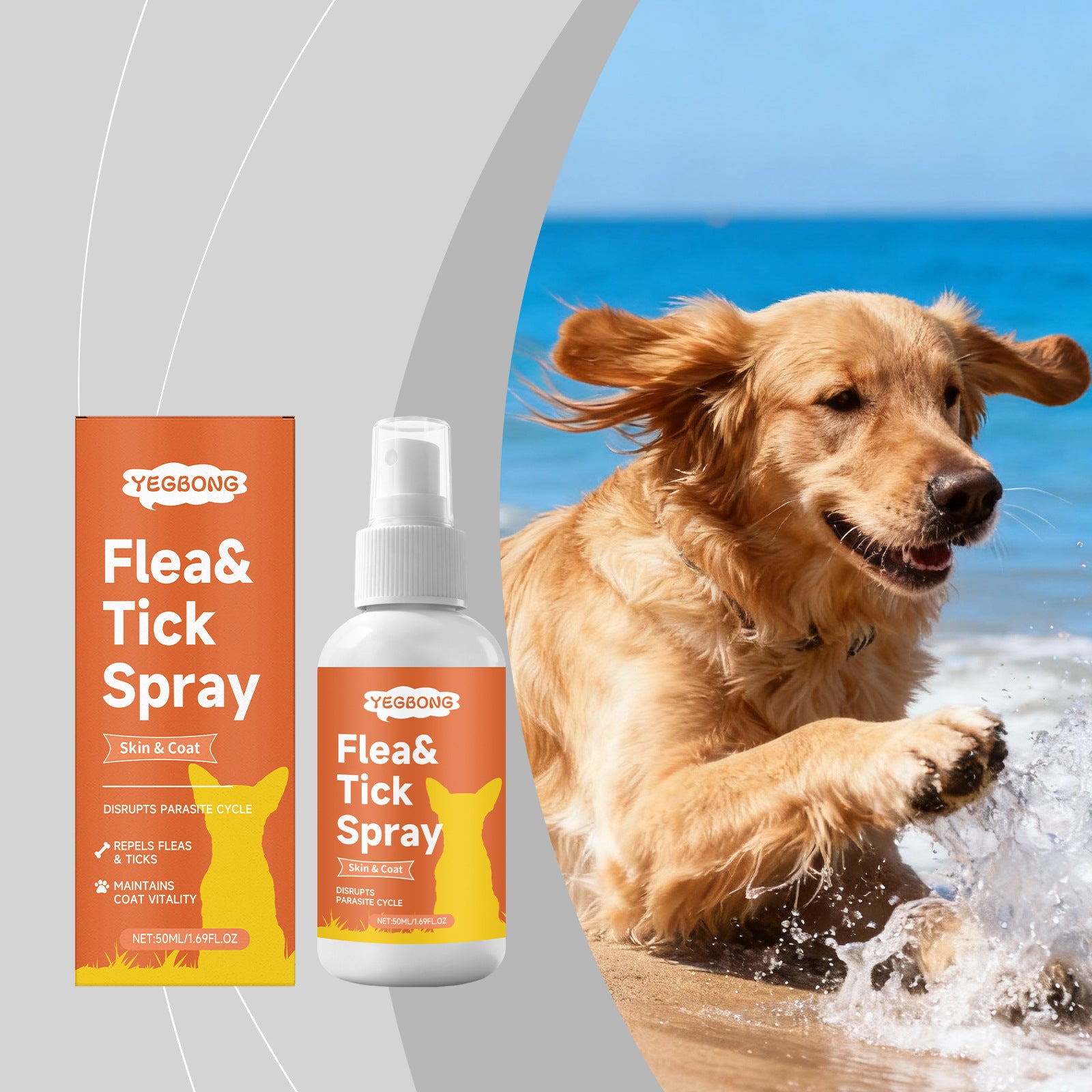Dog Flea And Tick Prevention Spray