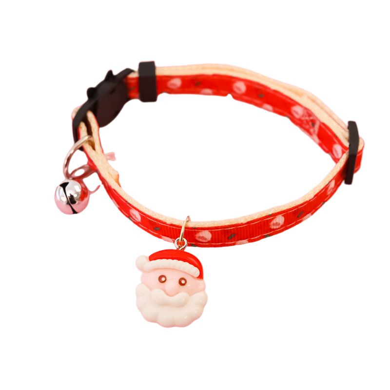 Christmas Holiday Pet Bow Ties, Collars, Dog Bows, Bells, Cat Necklaces, Anti-suffocation Safety Buckles