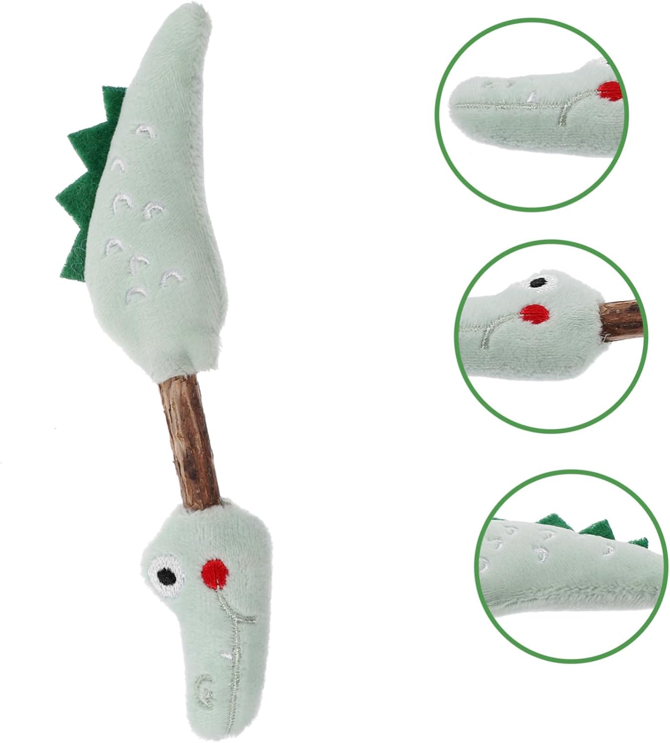 Cat Toy Kitten Toys Teeth Cleaning Toys Silvervine Sticks Cat Silvervine Stick Chew Sticks For Cats Cat Interaction Toys Kitten Plaything Cat Teaser Polygonum Wood The Cat