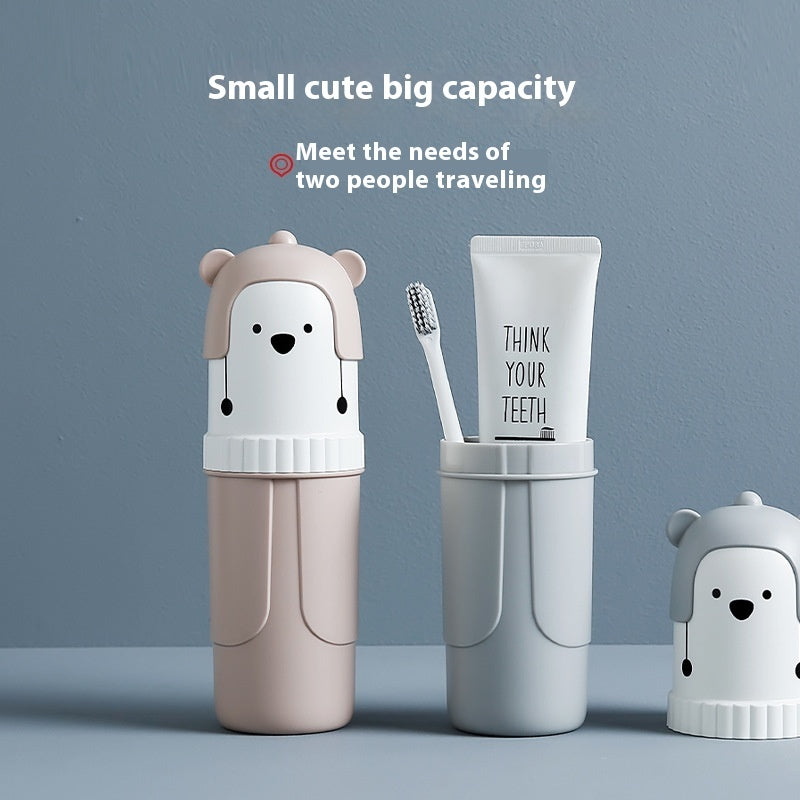 Cute Washing Cup Girls' Dormitory Tooth-cleaners Storage Box