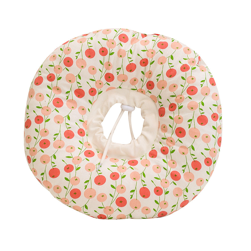 Pet Protective Collar Elizabethan Collar Adjustable Dog Cat Recovery Collar, Cute Pet Donut Collar, Soft Cone Collars For Cat Dog, Wound Healing Protective Cone After Surgery